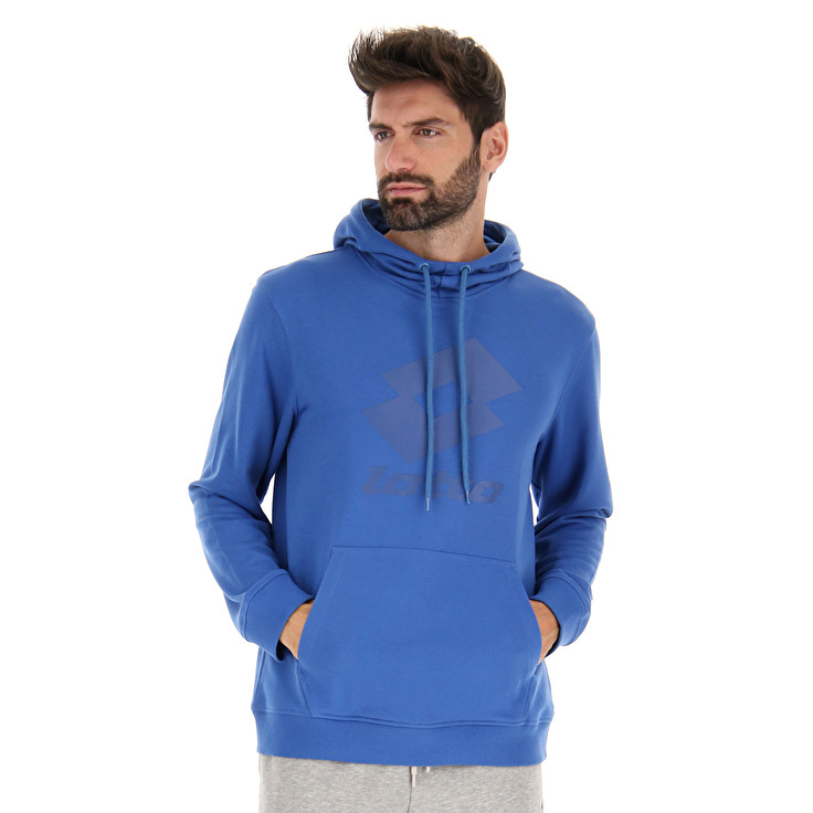 Men Lotto Smart Iv Hd 2 Sweatshirts Blue | 28354-GWHK