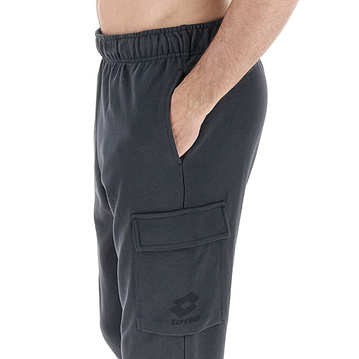 Men Lotto Smart Pkt Sport Pants Grey | 78961-KOIB