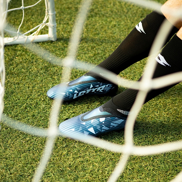 Men Lotto Solista 100 Iv Gravity Fg Soccer Shoes Black / Grey | 21074-HPCJ