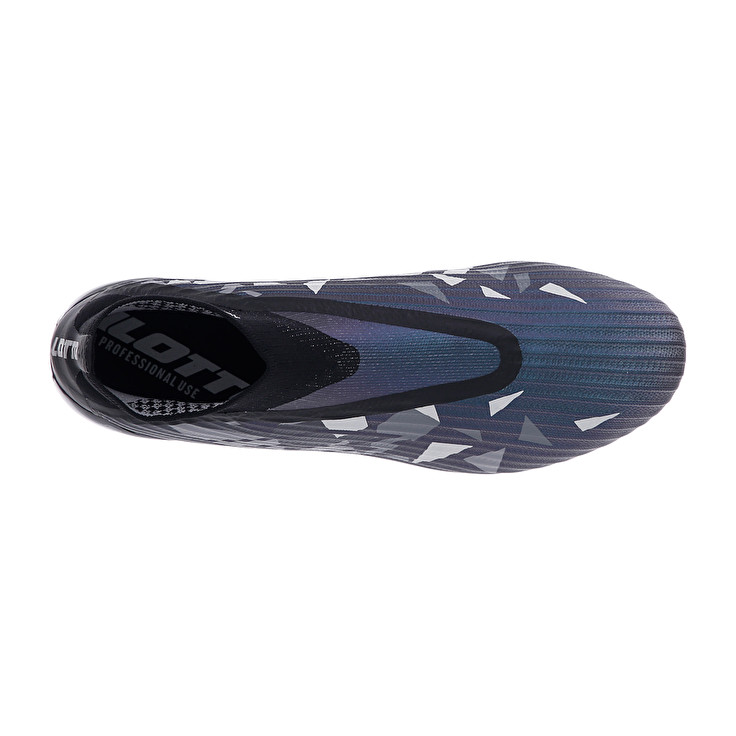 Men Lotto Solista 100 Iv Gravity Fg Soccer Shoes Black / Grey | 21074-HPCJ
