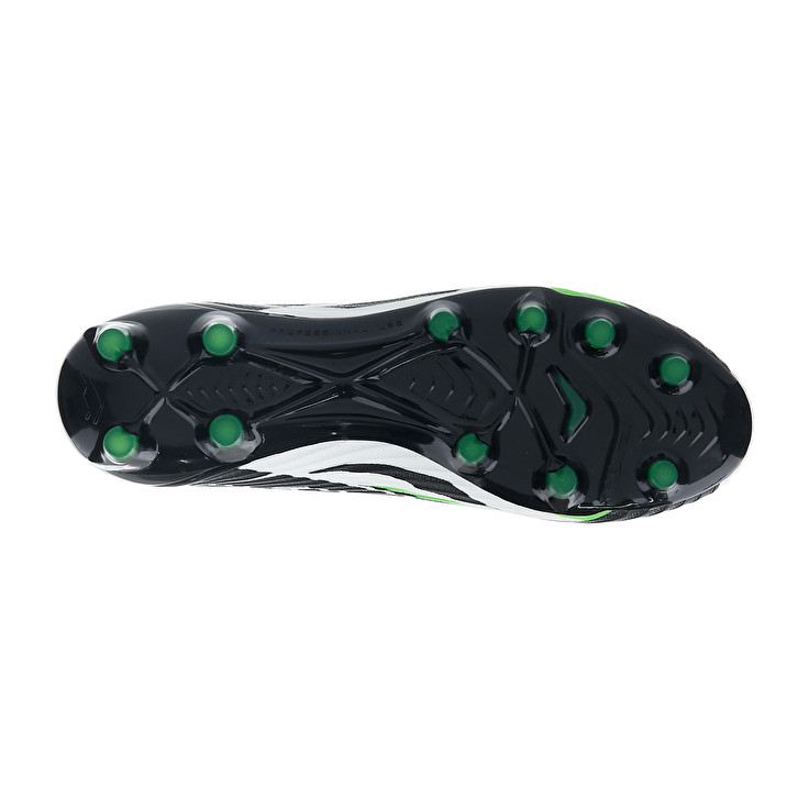 Men Lotto Solista 100 Vi Gravity Fg Soccer Shoes Black / White / Green | 53294-NPCT