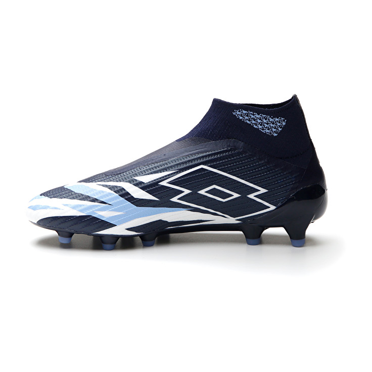 Men Lotto Solista 100 Vi Gravity Fg Soccer Shoes Navy / Blue / White / Blue | 26589-GSBF