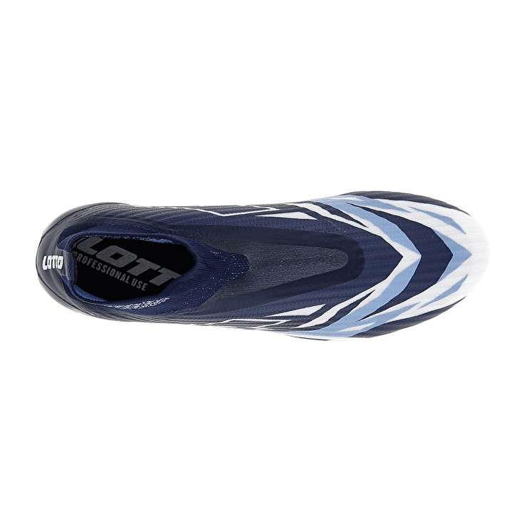Men Lotto Solista 100 Vi Gravity Sgx Soccer Shoes Navy / Blue / White / Blue | 84765-PMBF