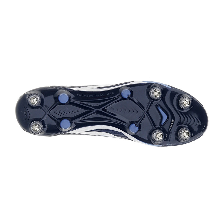 Men Lotto Solista 100 Vi Gravity Sgx Soccer Shoes Navy / Blue / White / Blue | 84765-PMBF