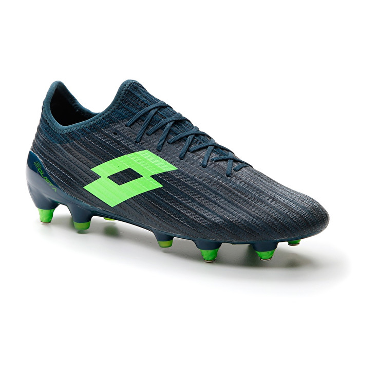Men Lotto Solista 200 Iii Sgx Soccer Shoes Green / Green | 49670-JSUB