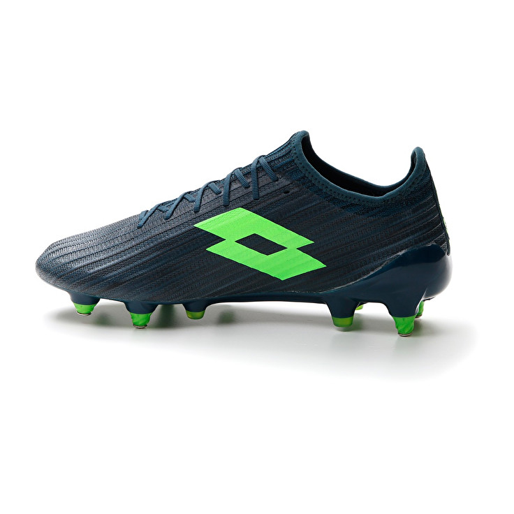 Men Lotto Solista 200 Iii Sgx Soccer Shoes Green / Green | 49670-JSUB