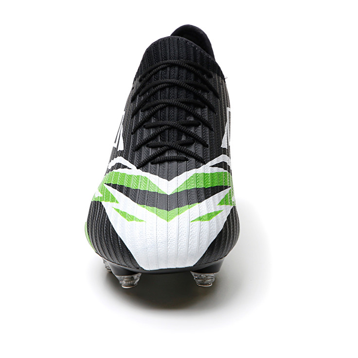 Men Lotto Solista 200 Vi Sgx Soccer Shoes Black / White / Green | 58479-MQPV