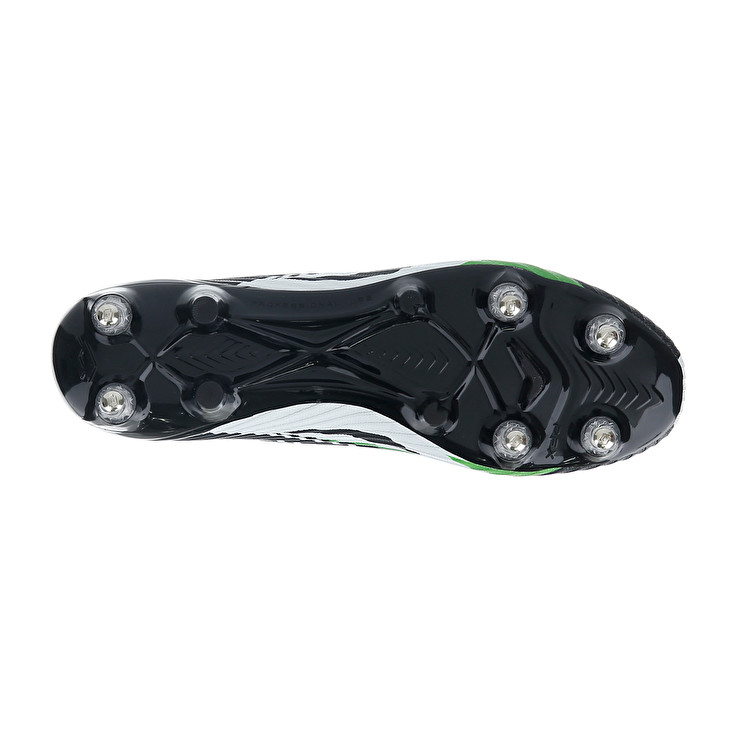 Men Lotto Solista 200 Vi Sgx Soccer Shoes Black / White / Green | 58479-MQPV