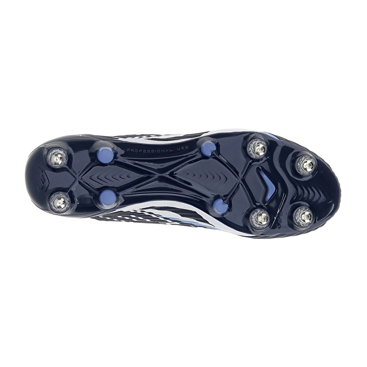 Men Lotto Solista 200 Vi Sgx Soccer Shoes Navy / Blue / White / Blue | 32594-VDCP
