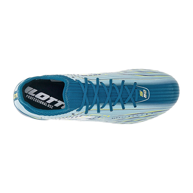 Men Lotto Solista 200 Vii Fg Soccer Shoes Blue | 12870-OHUJ