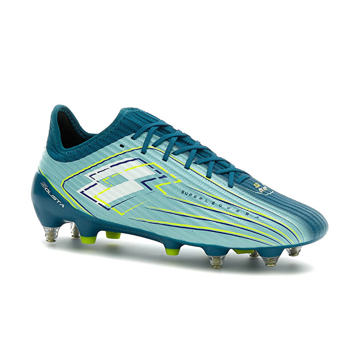 Men Lotto Solista 200 Vii Sgx Soccer Shoes Blue | 89213-GLCD
