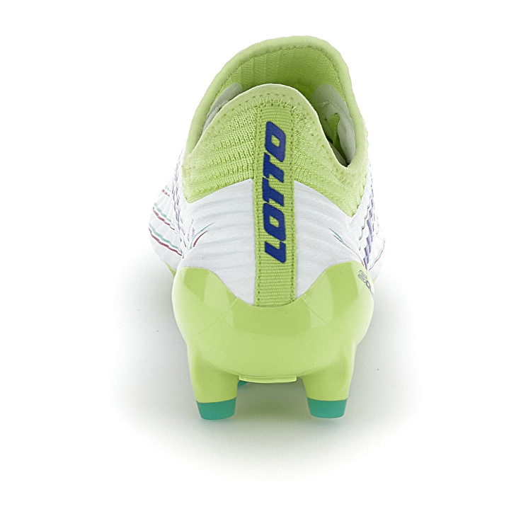 Men Lotto Solista 200 Viii Fg Soccer Shoes White / Green | 45312-GFLX