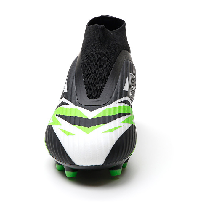 Men Lotto Solista 300 Vi Gravity Fg Soccer Shoes Black / White / Green | 52163-TCUP