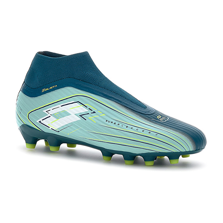 Men Lotto Solista 300 Vii Gravity Fg Soccer Shoes Blue | 57263-YTVH