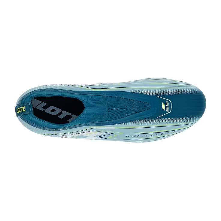 Men Lotto Solista 300 Vii Gravity Fg Soccer Shoes Blue | 57263-YTVH