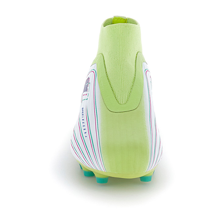 Men Lotto Solista 300 Viii Gravity Fg Soccer Shoes White / Green | 60415-RKXJ