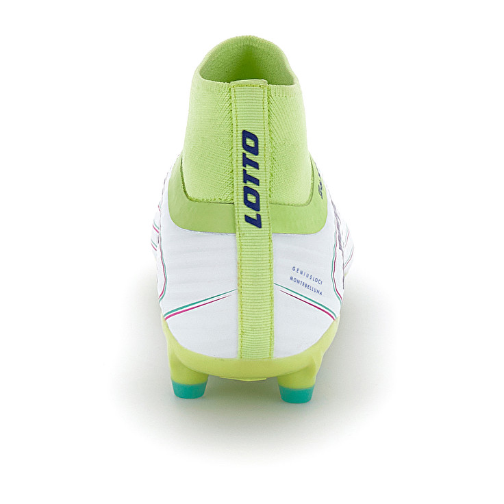 Men Lotto Solista 300 Viii Gravity Fg Soccer Shoes White / Green | 60415-RKXJ