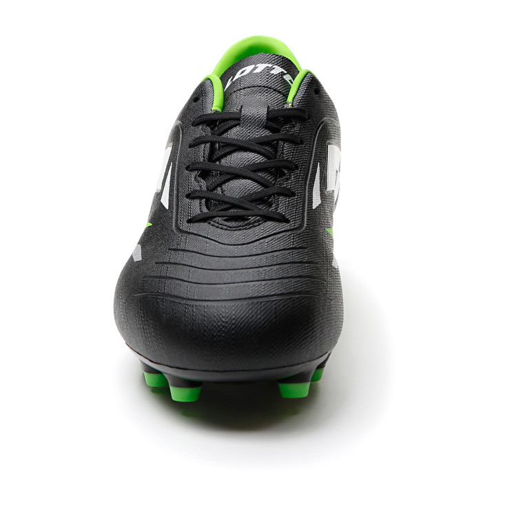 Men Lotto Solista 700 Vi Fg Soccer Shoes Black / White / Green | 57269-NKBM