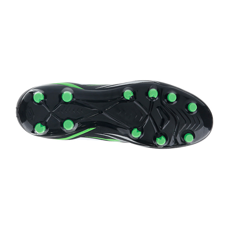 Men Lotto Solista 700 Vi Fg Soccer Shoes Black / White / Green | 57269-NKBM