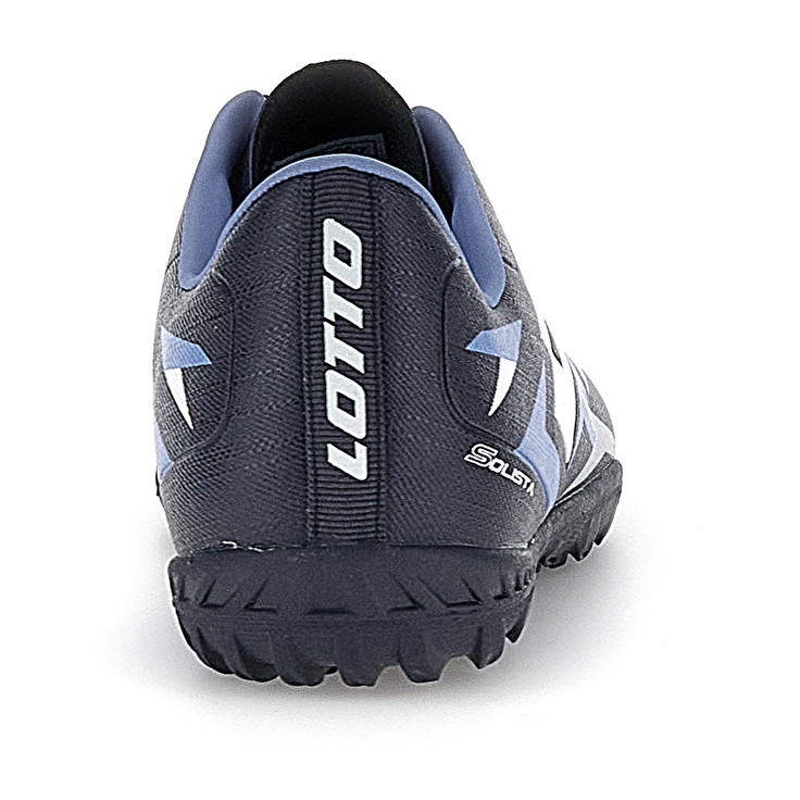 Men Lotto Solista 700 Vi Tf Soccer Shoes Black / Blue | 83254-IRED