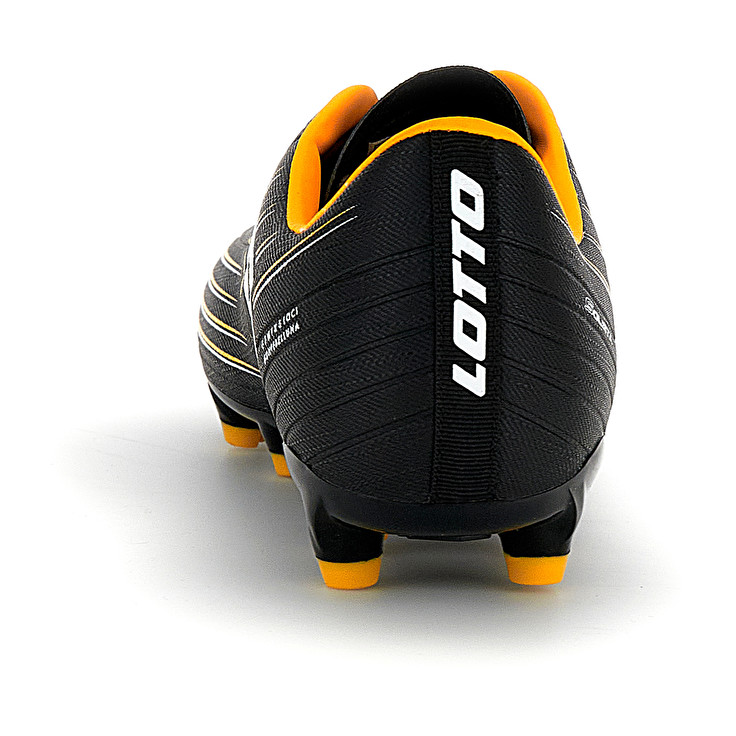 Men Lotto Solista 700 Vii Fg Soccer Shoes Black / Yellow | 96045-AHBY
