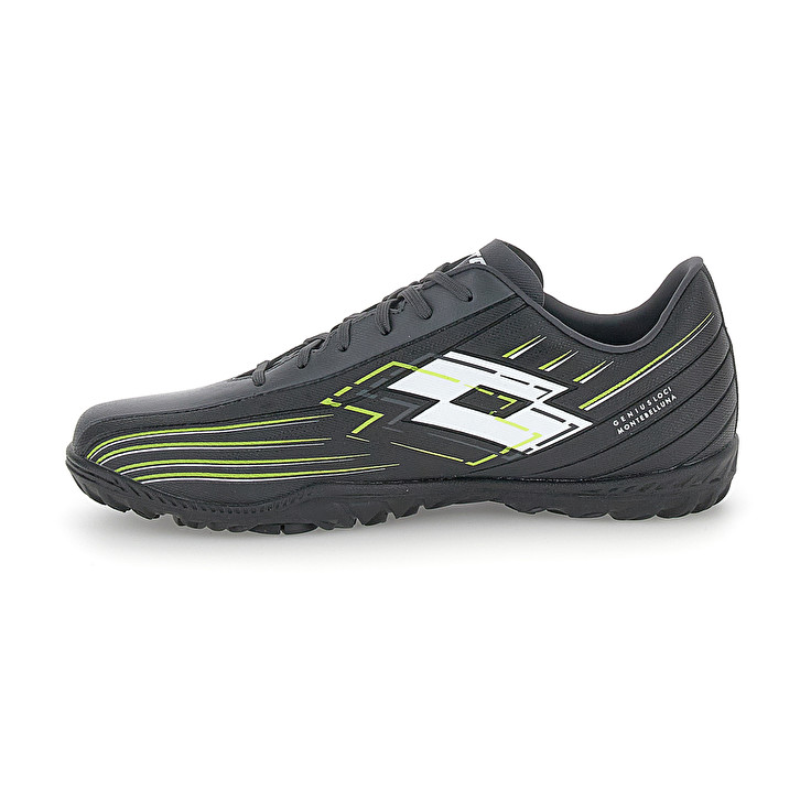Men Lotto Solista 700 Viii Tf Soccer Shoes Grey / Green | 41786-ZRGK