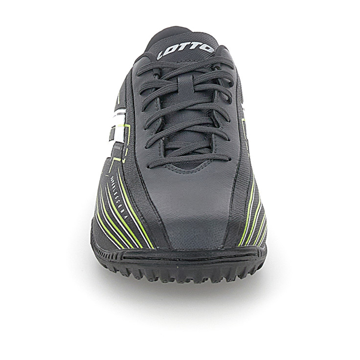 Men Lotto Solista 700 Viii Tf Soccer Shoes Grey / Green | 41786-ZRGK