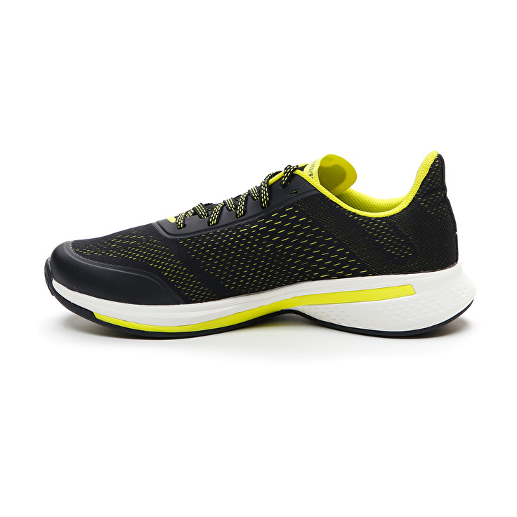 Men Lotto Speedevo 100 Running Shoes Black / Green | 40925-SKWQ