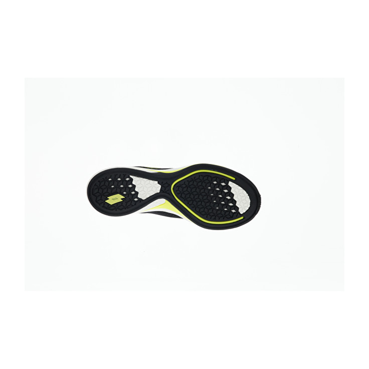 Men Lotto Speedevo 100 Running Shoes Black / Green | 40925-SKWQ