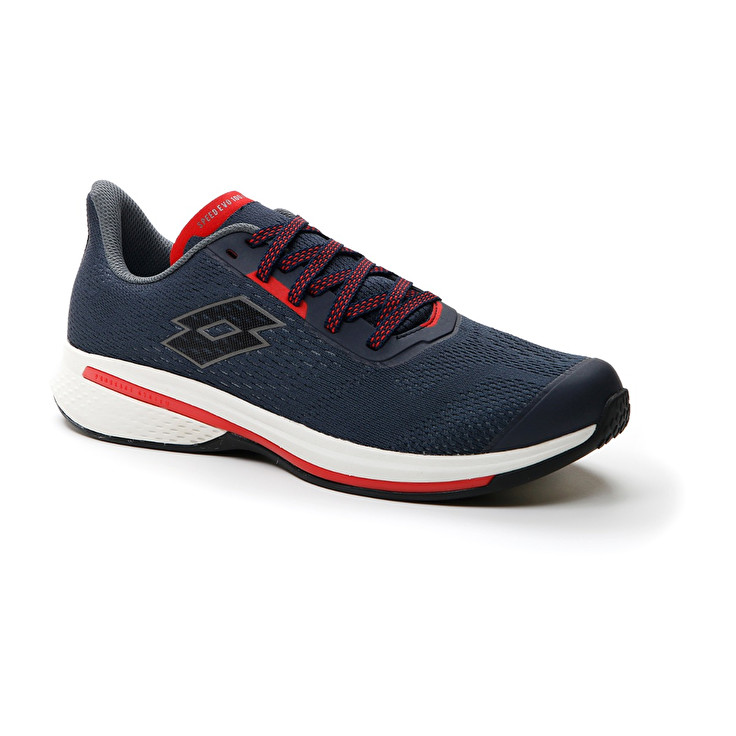 Men Lotto Speedevo 100 Running Shoes Dark / Blue | 25986-WLCN