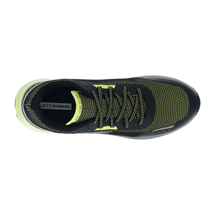 Men Lotto Speedevo 500 Ii Running Shoes Black / Green | 02678-NGTV