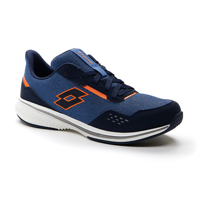 Men Lotto Speedevo 600 Ii Running Shoes Blue / Black | 13782-VKTB