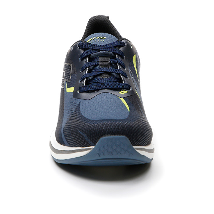 Men Lotto Speedevo 600 Iii Running Shoes Black / Blue | 26943-WJBC