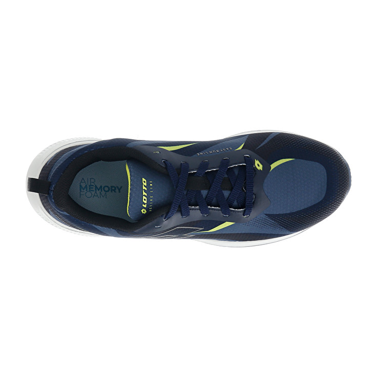 Men Lotto Speedevo 600 Iii Running Shoes Black / Blue | 26943-WJBC