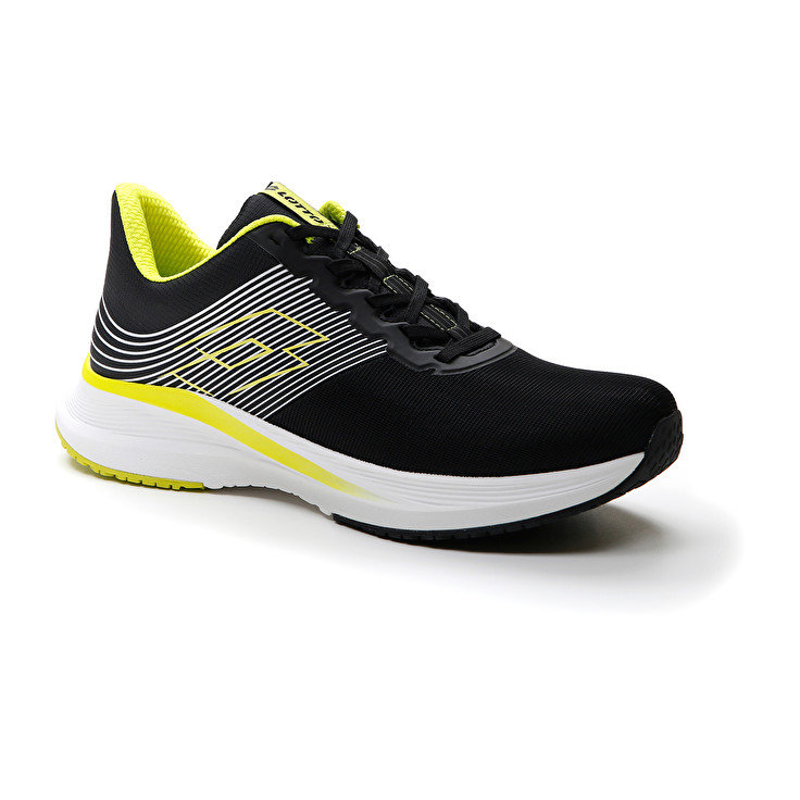 Men Lotto Speedevo 700 Ii Running Shoes Black / Green | 57921-QULT