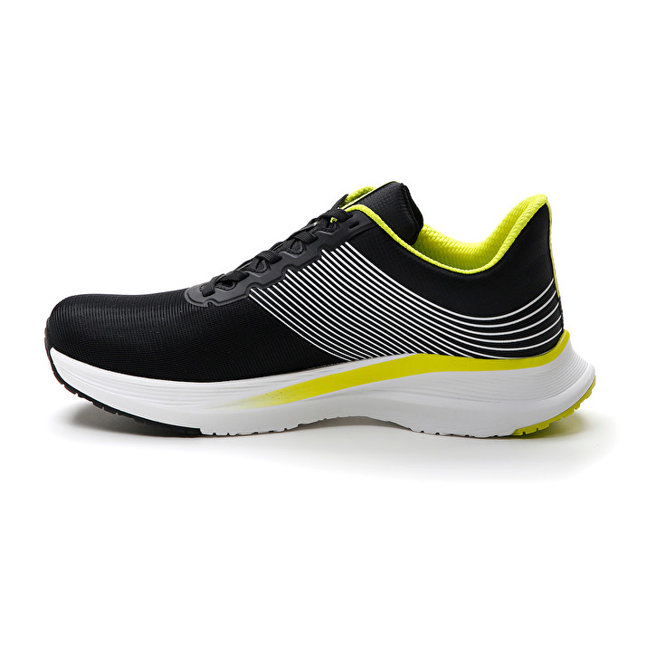 Men Lotto Speedevo 700 Ii Running Shoes Black / Green | 57921-QULT