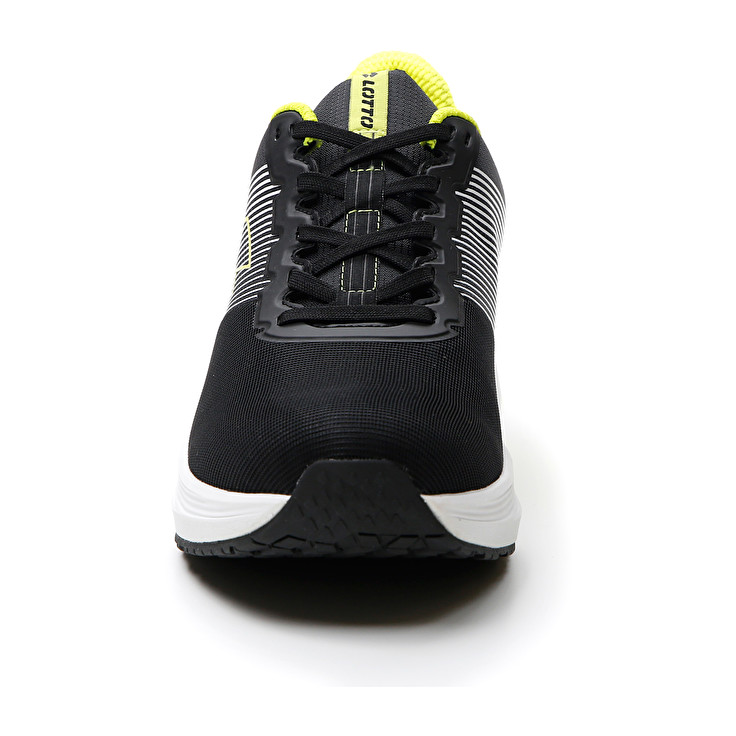 Men Lotto Speedevo 700 Ii Running Shoes Black / Green | 57921-QULT