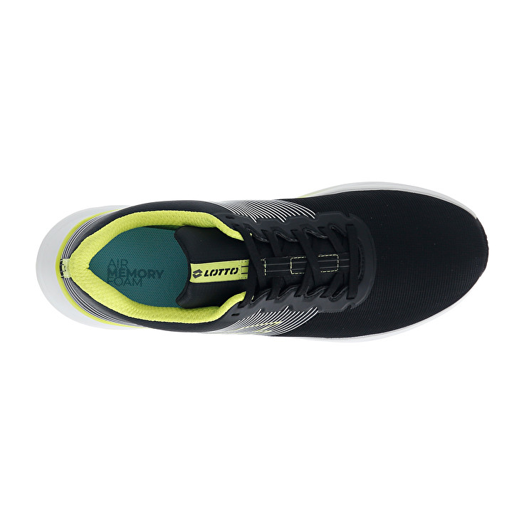 Men Lotto Speedevo 700 Ii Running Shoes Black / Green | 57921-QULT