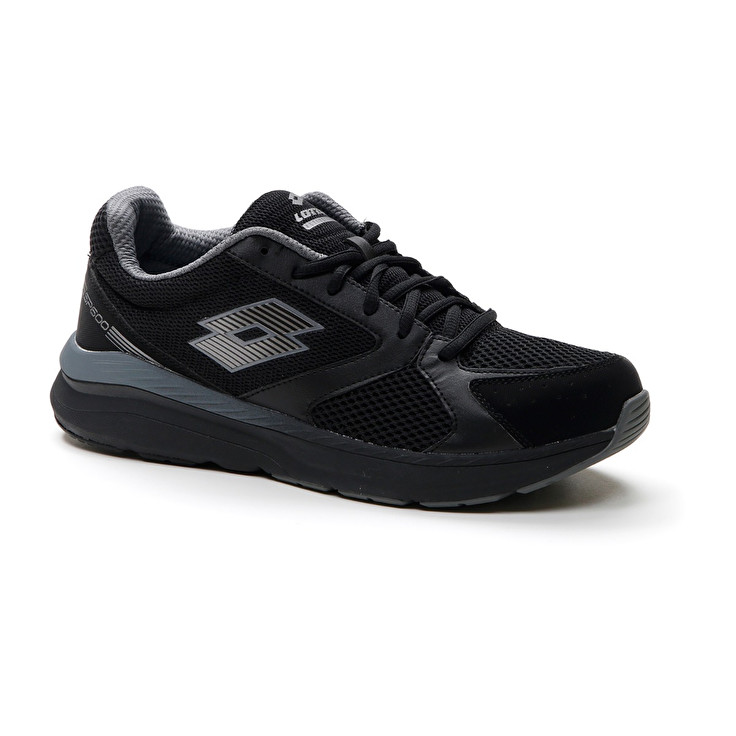 Men Lotto Speedride 600 Xi Running Shoes Black | 82019-UHAX