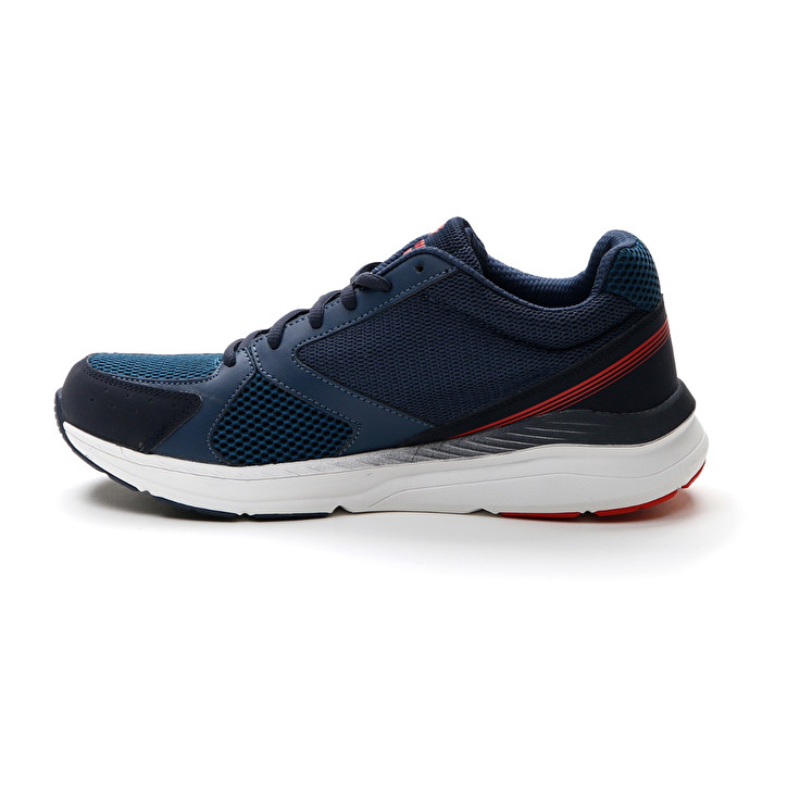 Men Lotto Speedride 600 Xi Running Shoes Blue / Blue / Coral | 81963-MSNK