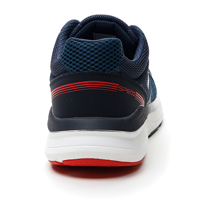 Men Lotto Speedride 600 Xi Running Shoes Blue / Blue / Coral | 81963-MSNK