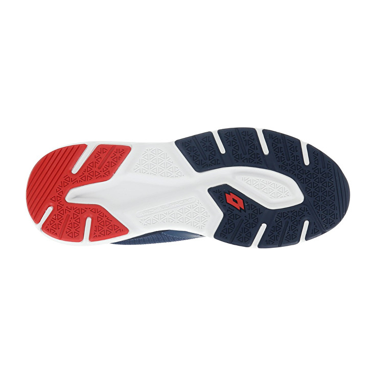 Men Lotto Speedride 600 Xi Running Shoes Blue / Blue / Coral | 81963-MSNK