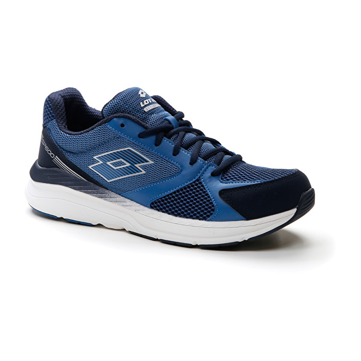 Men Lotto Speedride 600 Xi Running Shoes Blue / Blue | 36892-OCBJ