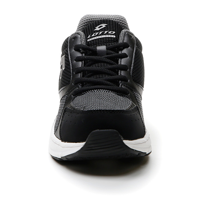 Men Lotto Speedride 600 Xii Training Shoes Black / Grey | 92056-DNTL