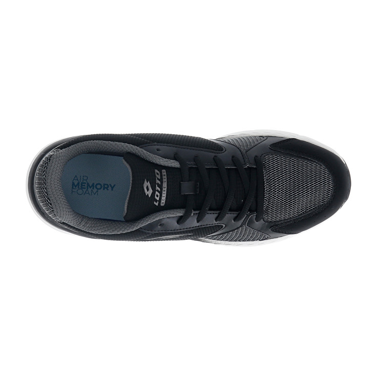 Men Lotto Speedride 600 Xii Training Shoes Black / Grey | 92056-DNTL
