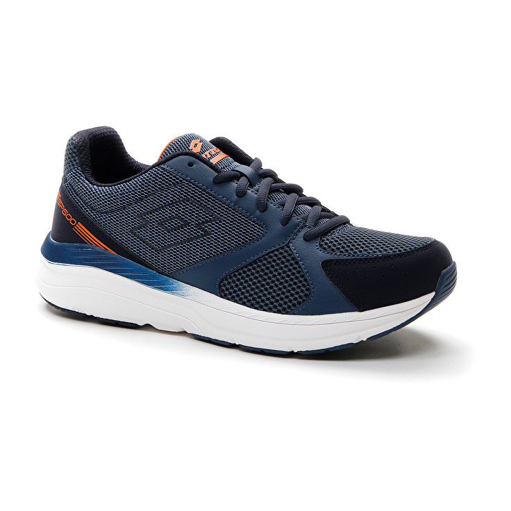 Men Lotto Speedride 600 Xiii Training Shoes Blue / Dark / Blue / Blue | 46510-TOQP