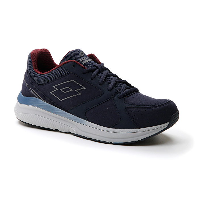 Men Lotto Speedride 601 Xii Training Shoes Navy | 15047-KPIV