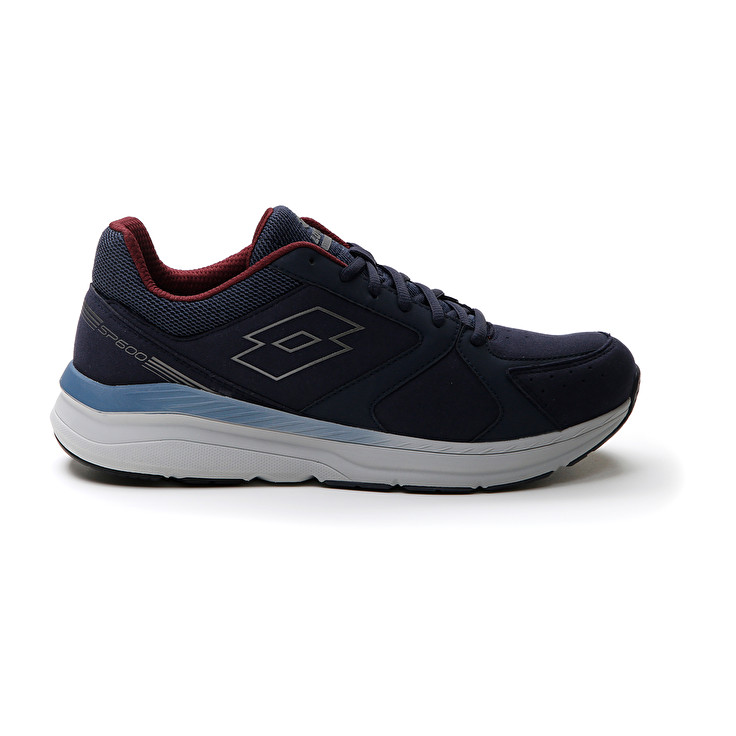 Men Lotto Speedride 601 Xii Training Shoes Navy | 15047-KPIV