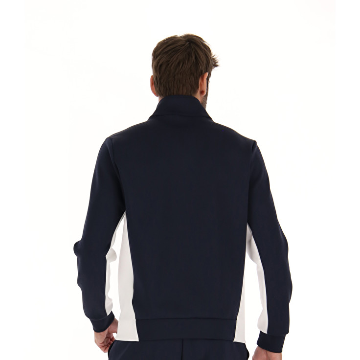 Men Lotto Squadra Ii Jackets Navy / Blue / White | 37485-ZXFQ