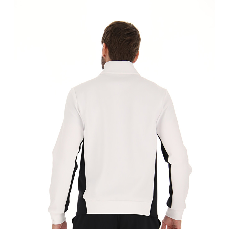 Men Lotto Squadra Ii Jackets White / Black | 25091-YKEB